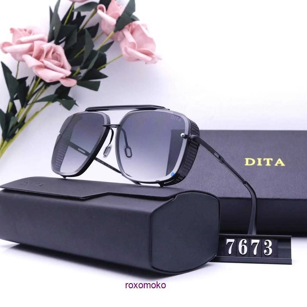 DITA Designer-Sonnenbrille, beliebte Markenbrille, Outdoor-Sonnenbrille, PC-Rahmen, modisch, klassisch, Damen-Luxus für Damen, TEZU L0HJ