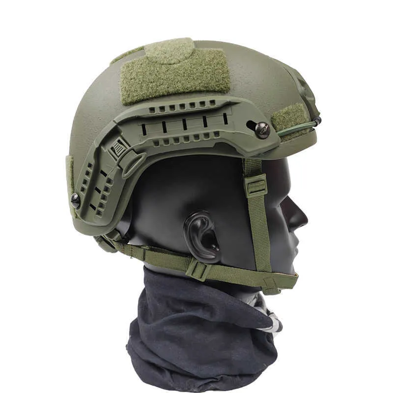 戦術ヘルメット高速戦術ヘルメット保護爆発防止防止防止1.5 kg CS特殊部隊フィールドトレーニング陸軍ファンHelmethkd230628