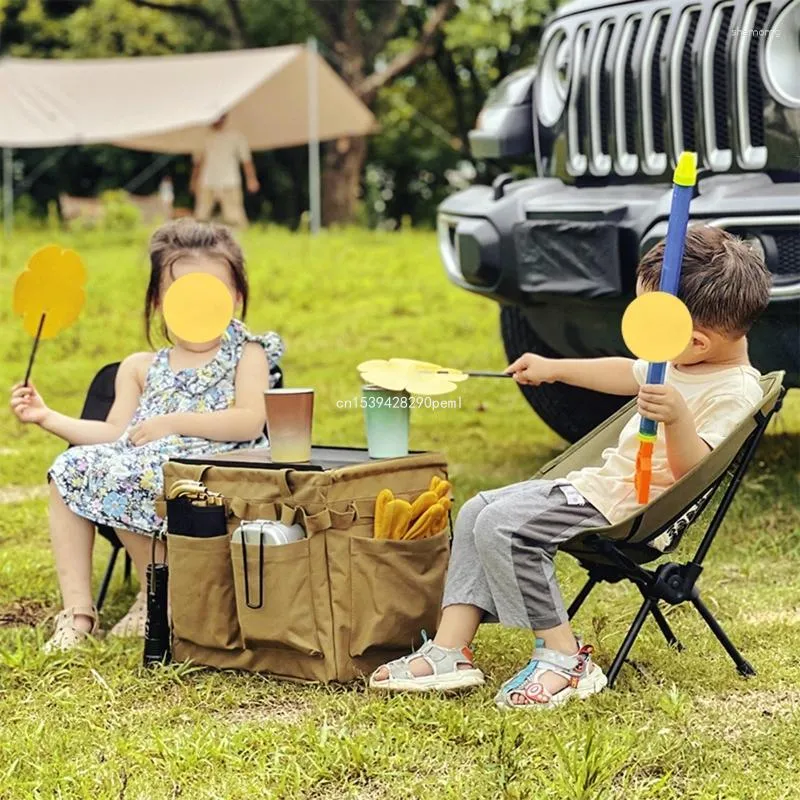 Meble obozowe Przenośne składane krzesło kempingowe Ultralight dla dzieci krzesła dla dzieci łowienie ryb na trawniki na świeżym powietrzu