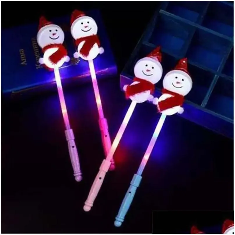 Led Light Sticks Flashing Up Glowing Rose Star Heart Magic Wands Party Night Activities Concert Carnivals Props Kids Toy Zm1017 Drop Dheb4