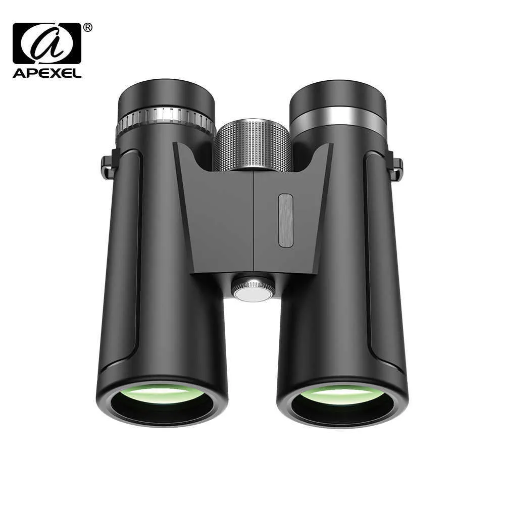 Teleskopkikare Apexel 12x42 BAK4 PRISM BINOCULERS Professional Tescope store View Compact Binocular for Bird Watching Hunting Outdoor Travel HKD230627