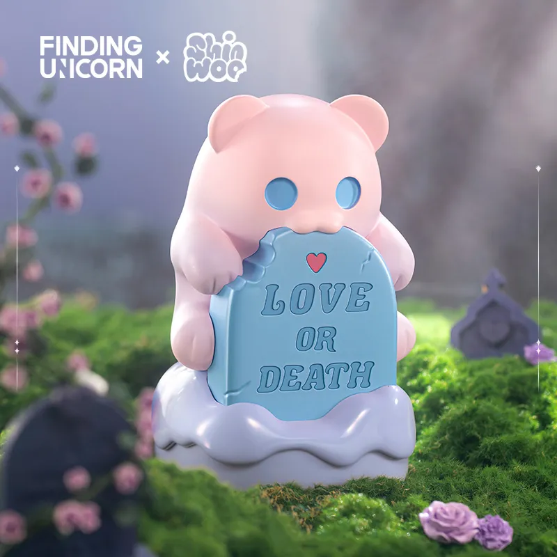 Figuras de juguete de acción F.UN ShinWoo Love or Death Night Light Cartoon Cute Warm Atmosphere Home Dormitorio Decoración Figura Juguetes Niñas Regalo 230627