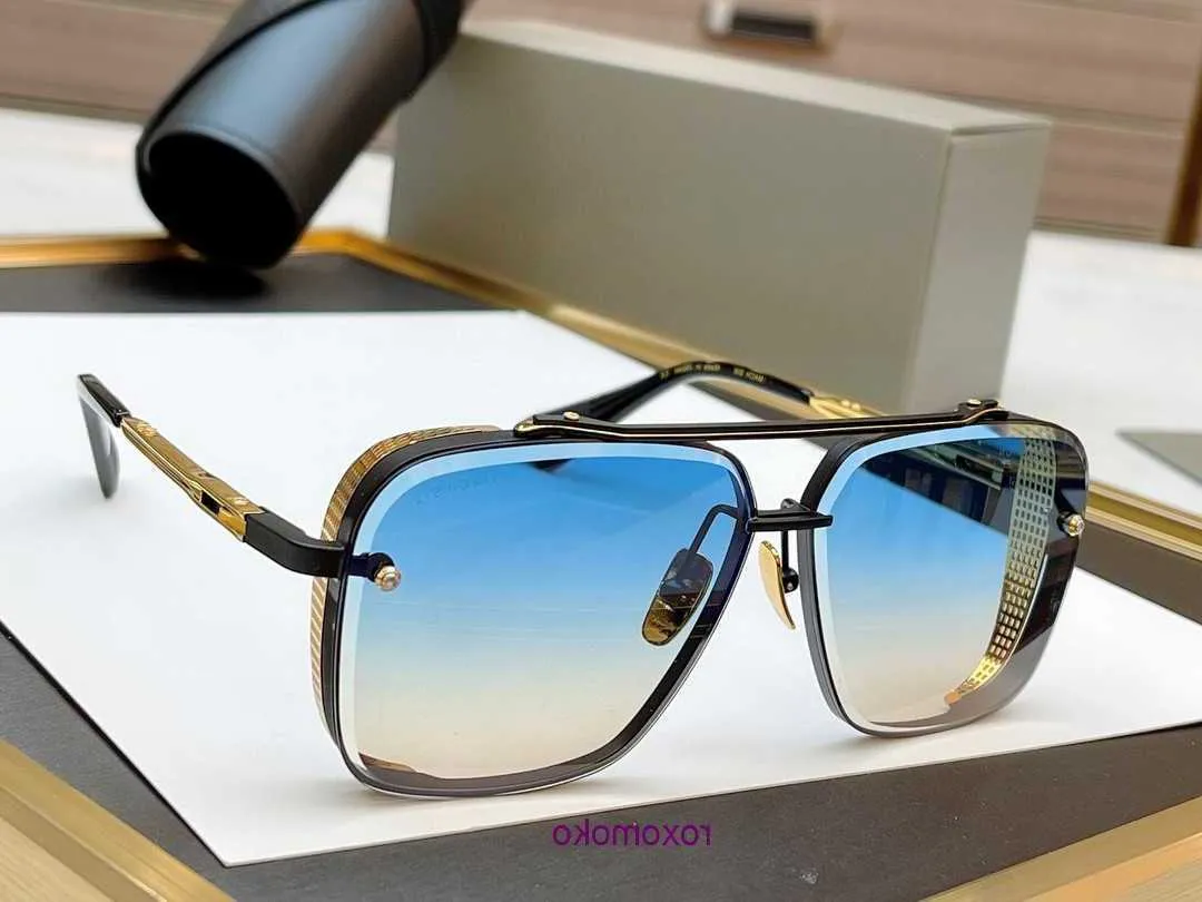 5A A DITA Mach Six Высшее качество роскоши Солнцезащитные очки для мужчин с ограниченным тиражом Марка Дизайнер женщин УФ новые продажи всемирно известный показ мод GKAA ZYKX