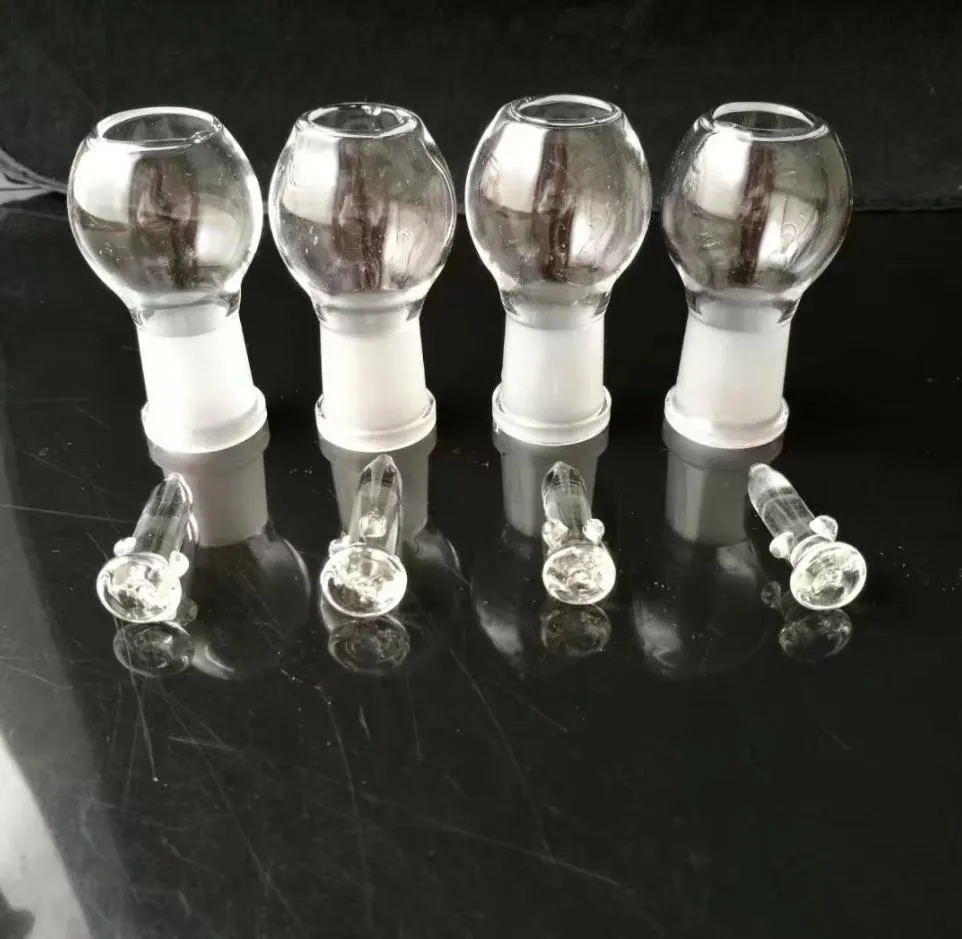 Fabricación de pipas de vidrio para fumar Cachimba soplada a mano Bongs Paotou Yancho 14 mm