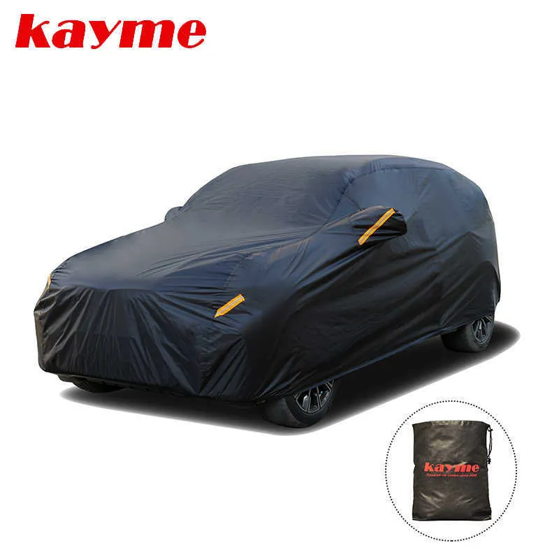 Universal Full Car Covers Outdoor Snow Resistant Sun Protection Cover para Toyota BMW Benz VW KIA MAZDA PeugeotHKD230628