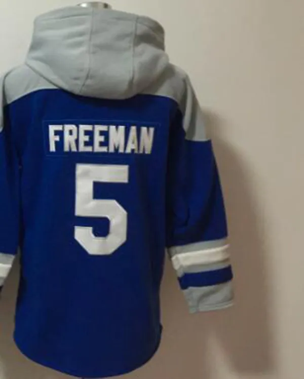 Los Angeles # 5 Freddie Freeman Fans Tops Hoodie American Baseball Pullover