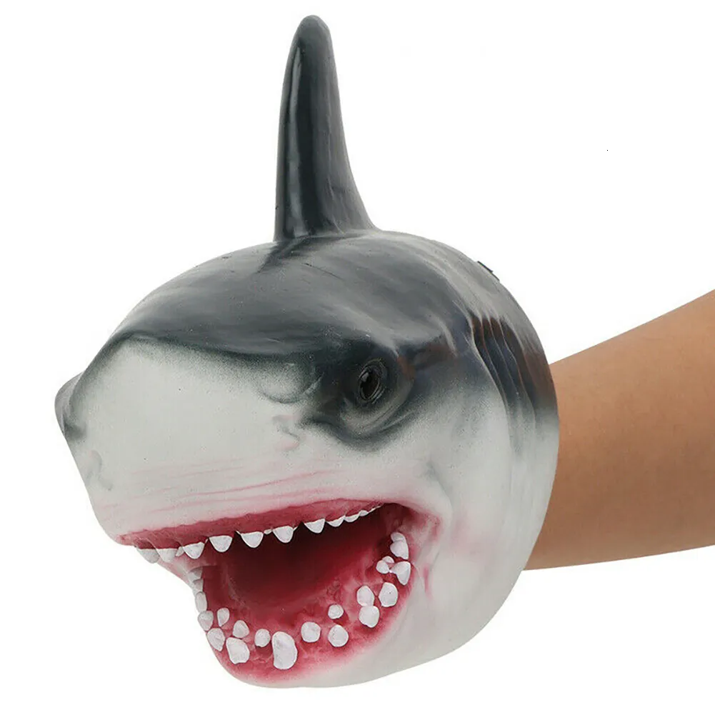 Shark Puppet Model Puppets Shark Hand Puppets For Kids Animal Storytelling Toy Gloves ...