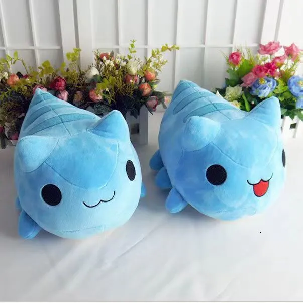 Plüschkissen Kissen 15CM Bugcat Capoo Spielzeug Anime Blaue Katze Wurm Cosplay Puppe Gefülltes Kissen für Geschenk 230628