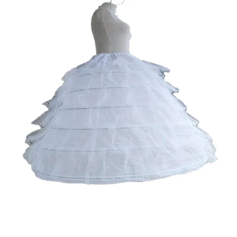 prom dress hoop skirt One White Women Dress Hoop Skirt, Suitable For Bridal Dresses, Petticoat, Lolita Dresses, Prom Dresses