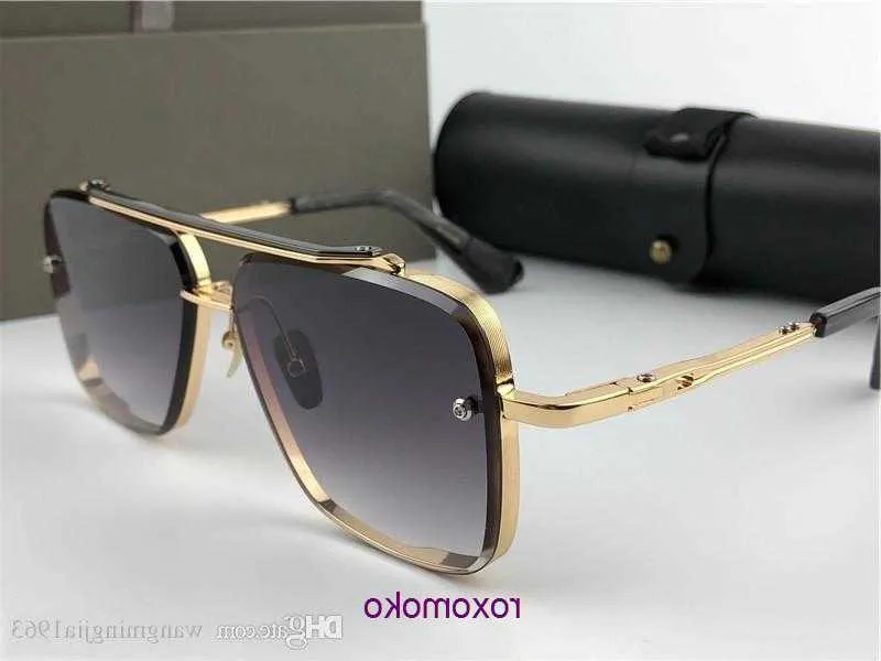 Дизайнерские солнцезащитные очки Мужские для женщин Солнцезащитные очки DITA мужские Солнцезащитные очки в модном стиле с квадратной оправой UV 400 линзы с коробкой SVSY