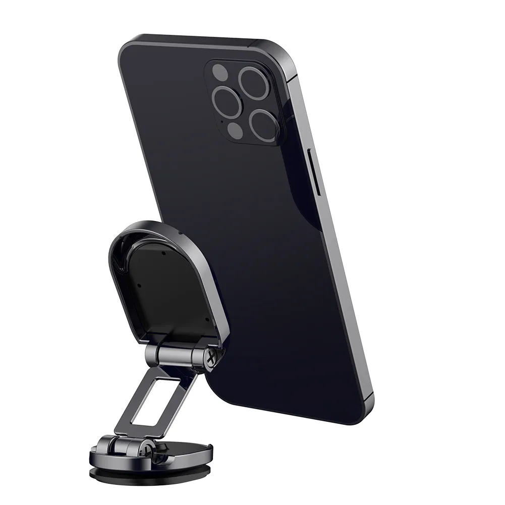 2022 Magnetisk biltelefonhållare Magnet Car Mount Foldble Mobile Telefon Stand Cell GPS Support för iPhone 14 13 12 Xiaomi Samsung