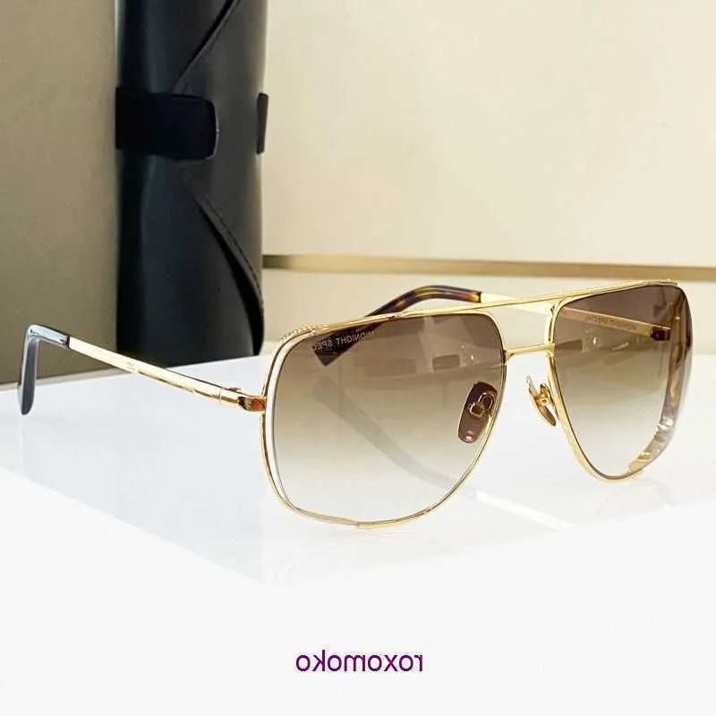 DT2010 Midnight Specjalne okulary przeciwsłoneczne Oryginalne Oryginalne Wysokiej jakości słynne modne modne luksusowe markę mody Dita Women szklanki 89x1
