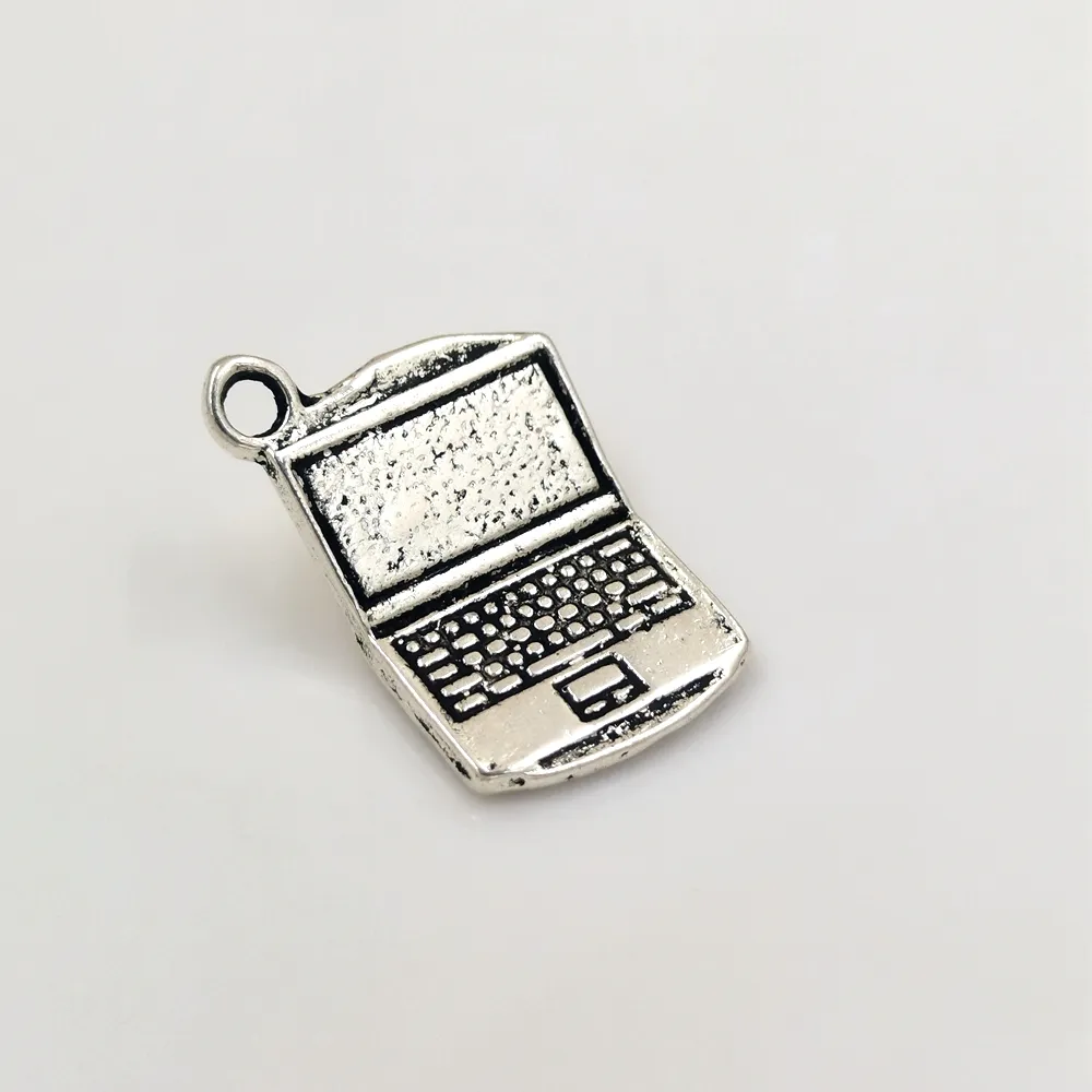 80 шт. старинный серебряный сплав подвески для ноутбука для DIY браслет ожерелье ювелирные изделия ремесло изготовление A-441