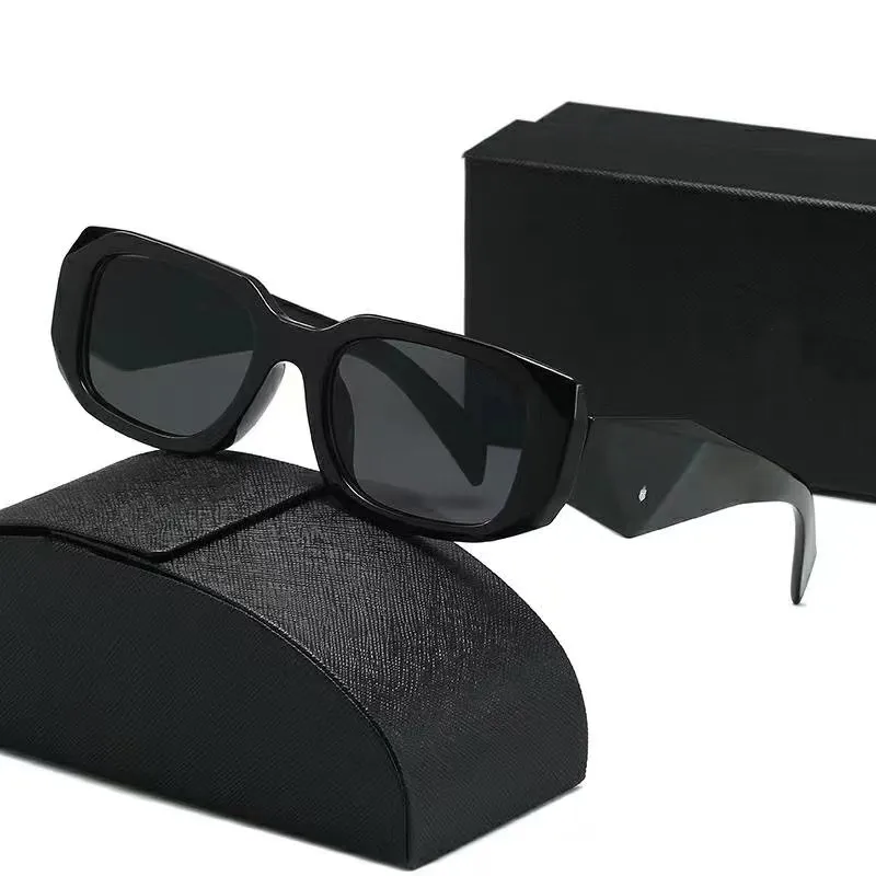 Merk luxe designer zonnebrillen voor dames klassieke ray bans zonnebrillen en drie opties voor outdoor gepolariseerde vierkante frame UV400 brillen