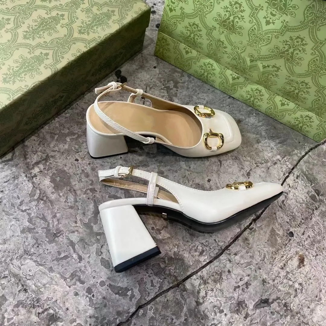 Slingback hot sale tacco largo