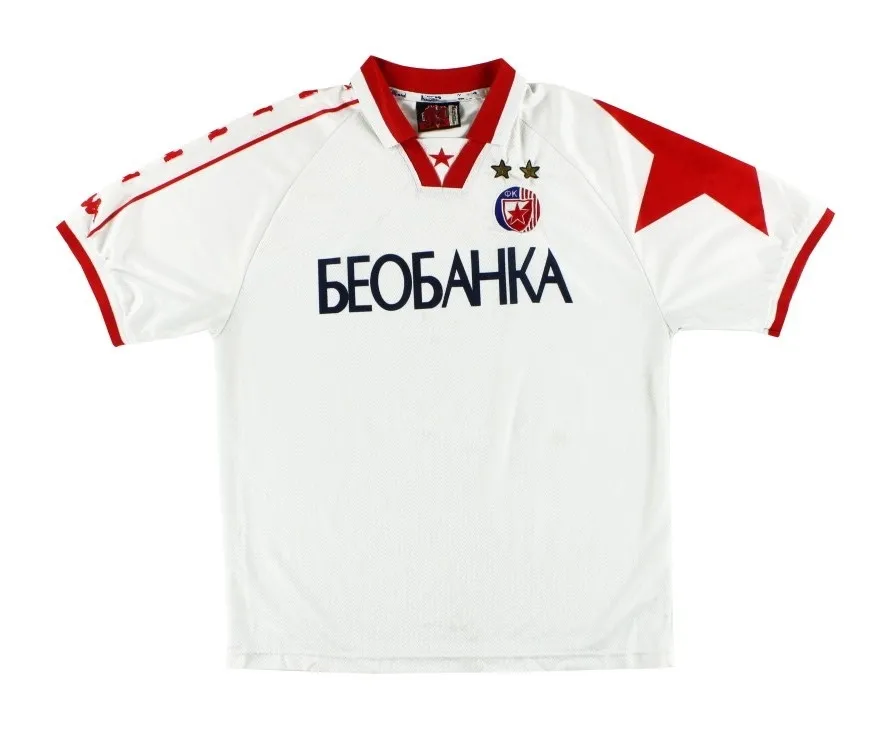 1999 2000 2001 レッドスター ベオグラード レトロ サッカー