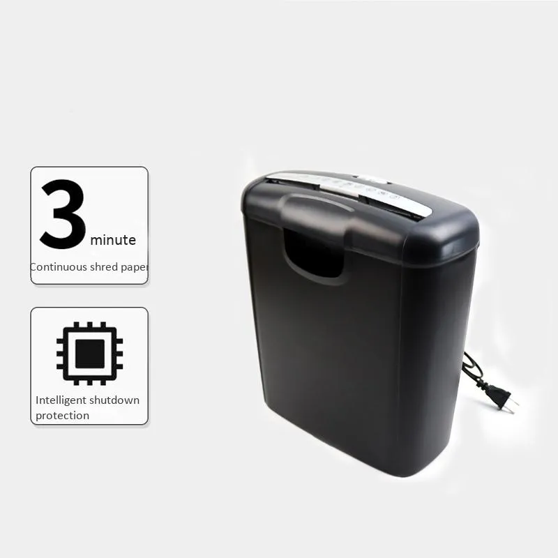 Shredder A6 A4 Electric Office Paper Shredder Machine Office Silent Paper Shredder Mini Household Paper Shredder Office Folding Machine