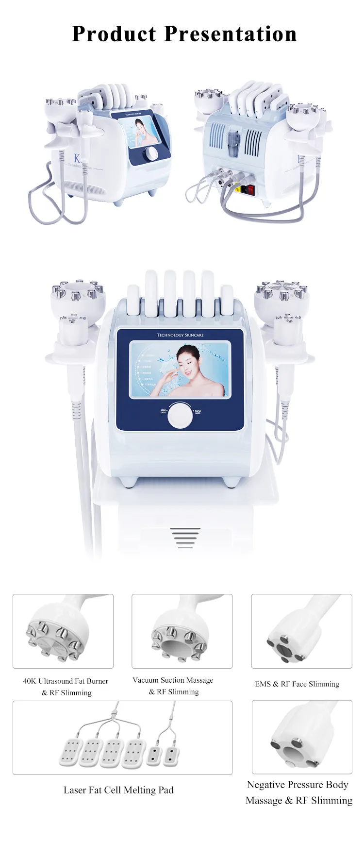 Multi Function Beauty Machine: Body Sculpting, Skin Tightening, And ...