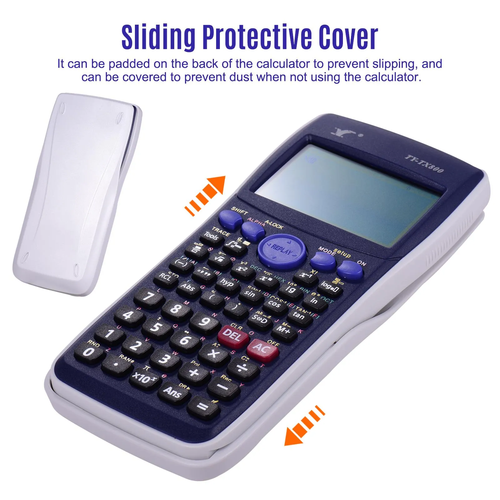 ☆ DHgate 대형 LCD 화면이있는 과학 그래픽 계산기 조정 가능한 USB 인터페이스 큰 버튼 계산기 기능을 특징으로합니다. |  ₩69,316부터