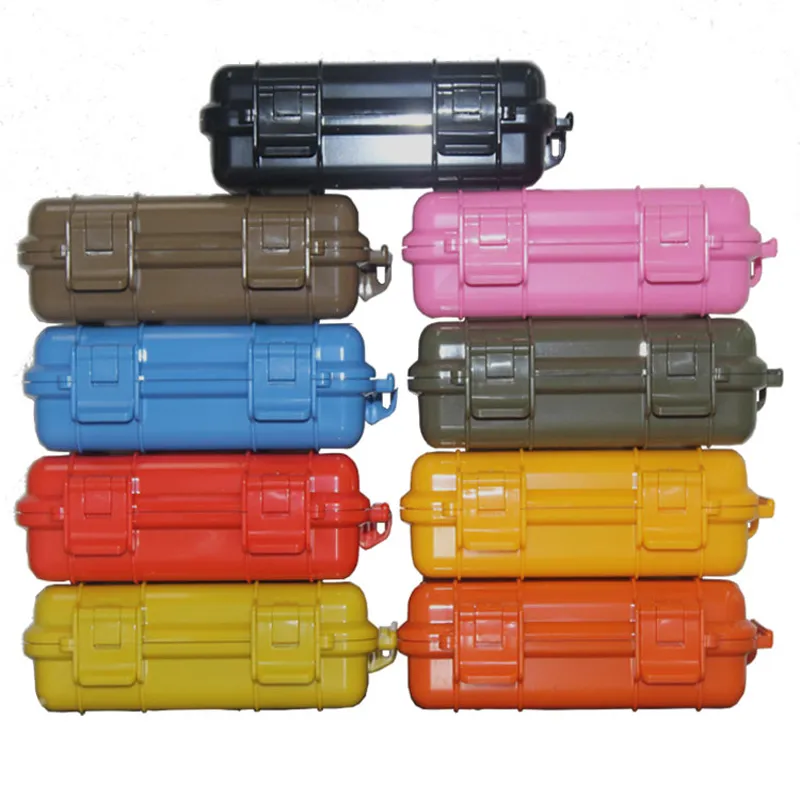 Waterproof Box Outdoor Shockproof EDC Mobile Phone Survival Airtight Case Storage Tool Case Earphone Travel Sealed Container