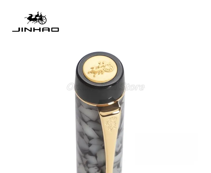 Ручки Jinhao 100 столетия смола EF/F/M/сгибание тонкая нож 0,38 мм 0,7 мм склонный