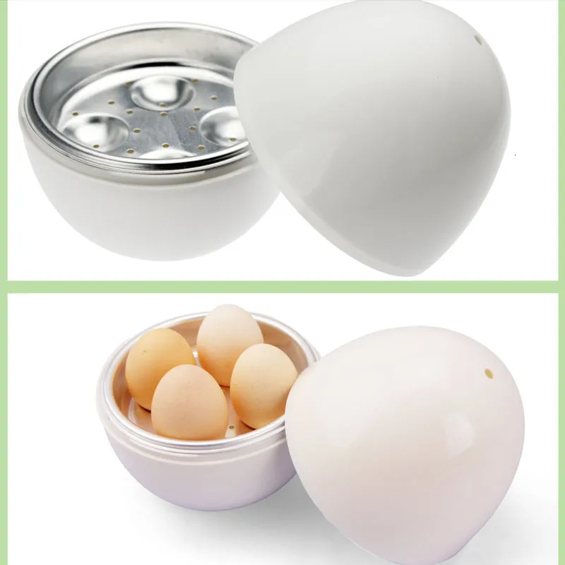 4-Eier-Mikrowellen-Eierkocher – Schnell, Einfach & Platzsparend Für Perfekte Frühstückseier