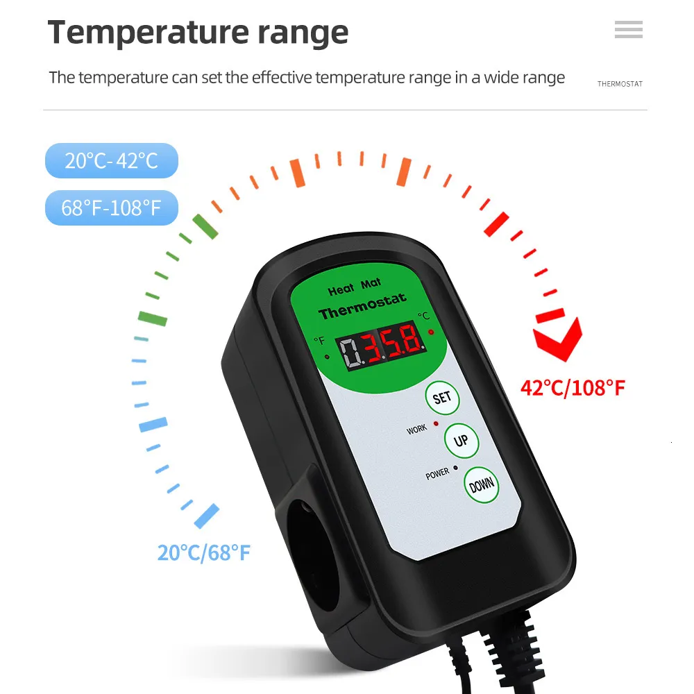 Digital Thermostat Temperature Controller For Hydroponic Plants