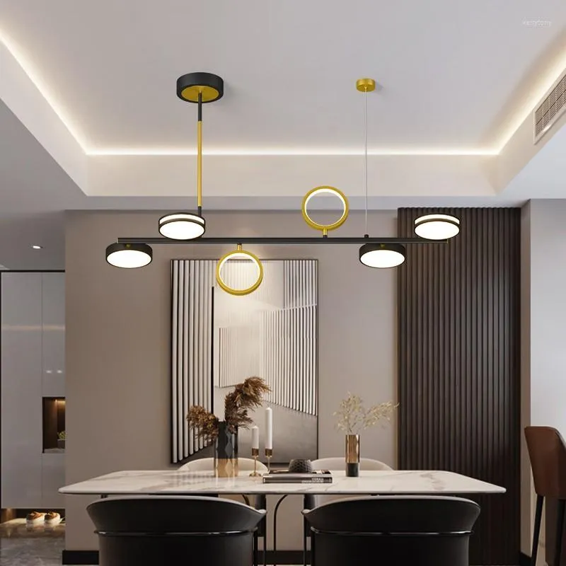 Lampadari Postmoderno Lampadario a soffitto a LED Illuminazione Design creativo Bar da pranzo Bancone Soggiorno Caffè Interno