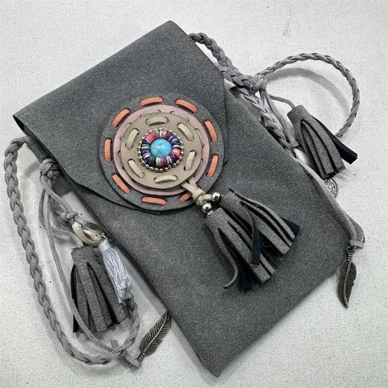 Ожерелья с подвесками Персонализированные ювелирные украшения ручной работы Сумка Кулоны Уникальная ракушка в стиле бохо для женщин