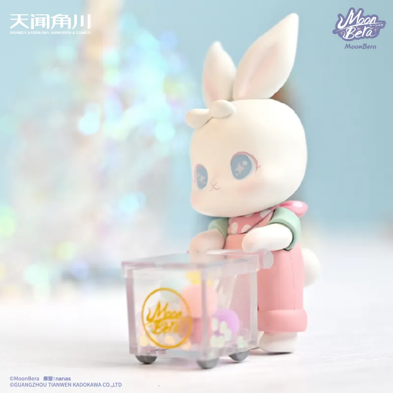 Blind Box Meiyue Rabbit Moonbera Series Blind Boxes Toy Girl Kawaii Doll Caja Ciga Action Figure Toys Birthday Prezent Kid Model Box 230627