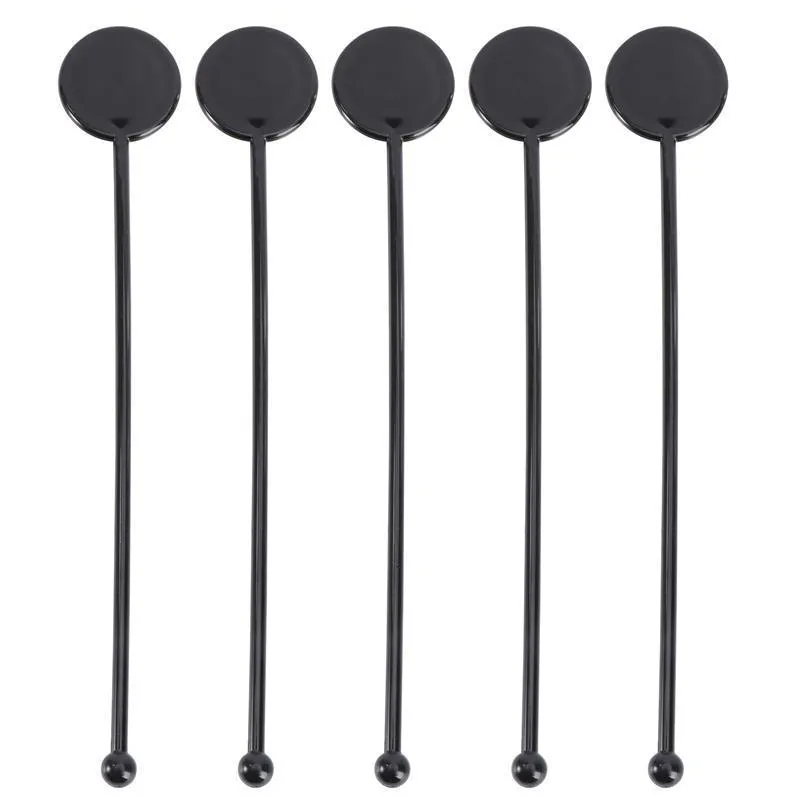 Verres à vin 100 pcs Cocktail Tiges D'agitation Boisson Muddler Boisson Agitateur Swizzle Bâtons Mélangeur Bâton De Mélange Pour Bar KTV 18 cm 230627