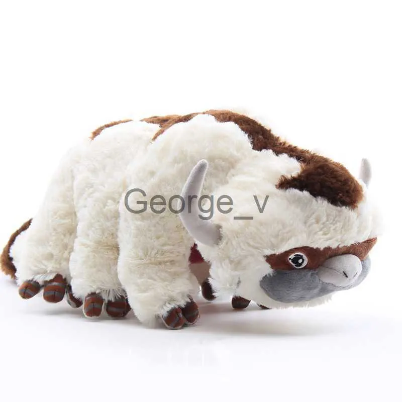 Nadziewane pluszowe zwierzęta 4555 cm Awatar Anime Ostatnie Airbender Plush Toys Avatar appa pluszeżu zabawka miękka momo miękkie wypchane lalki prezenty urodzinowe J230628