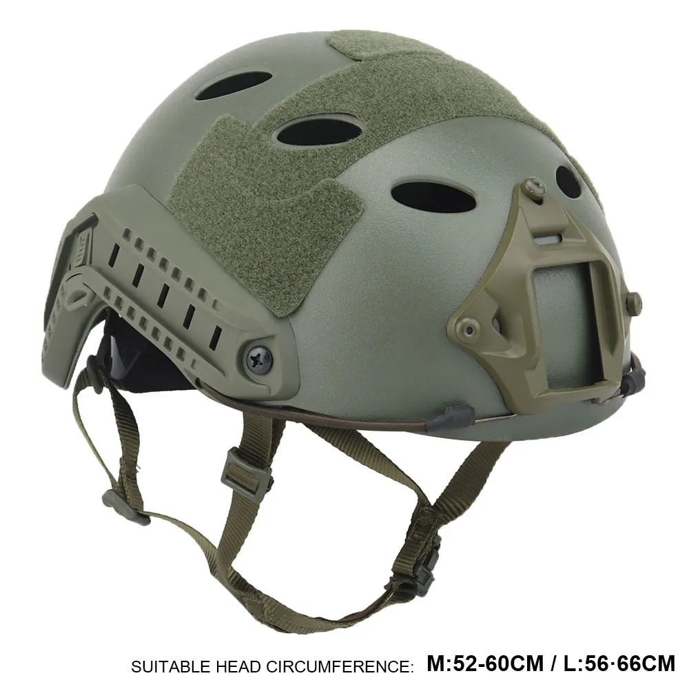 Taktiska hjälmar Taktisk militärhjälm Airsoft Assault Combat Fast PJ Type Hjälm paintball Shooth Outdoor Bicycle Cykling Protective Helmet 230628