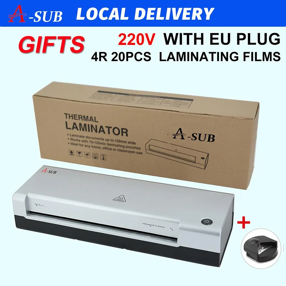 Laminator A4 Laminator Machine para A4 Document Photo Blister Packaging Film Roll Roll Laminator
