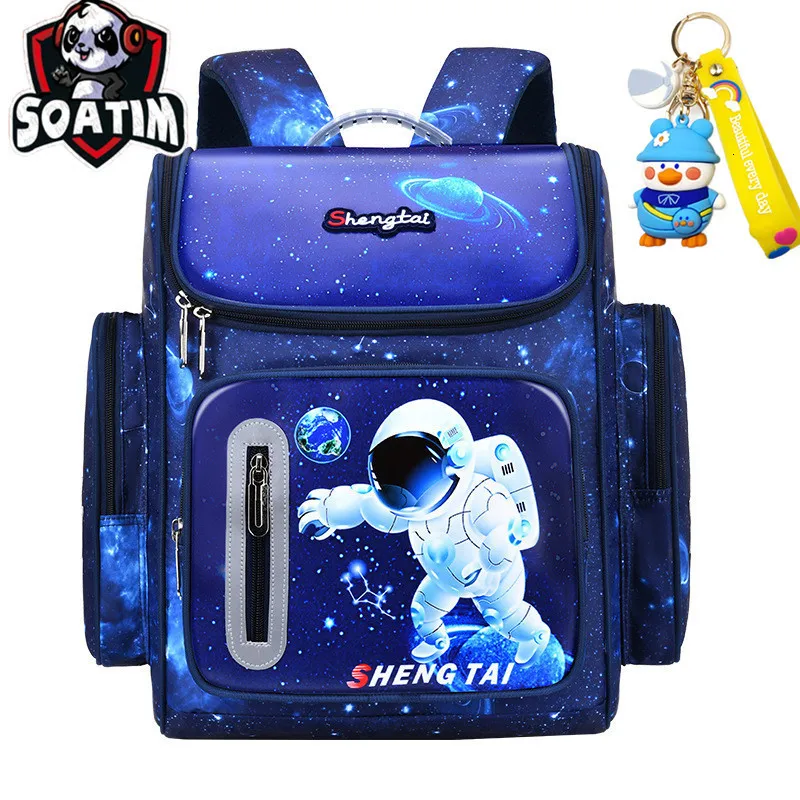 Backpacks Waterproof Children School bags Boys Kids book bag Cartoon Schoolbag Orthopedic Primary backpack mochilas infantil 230628