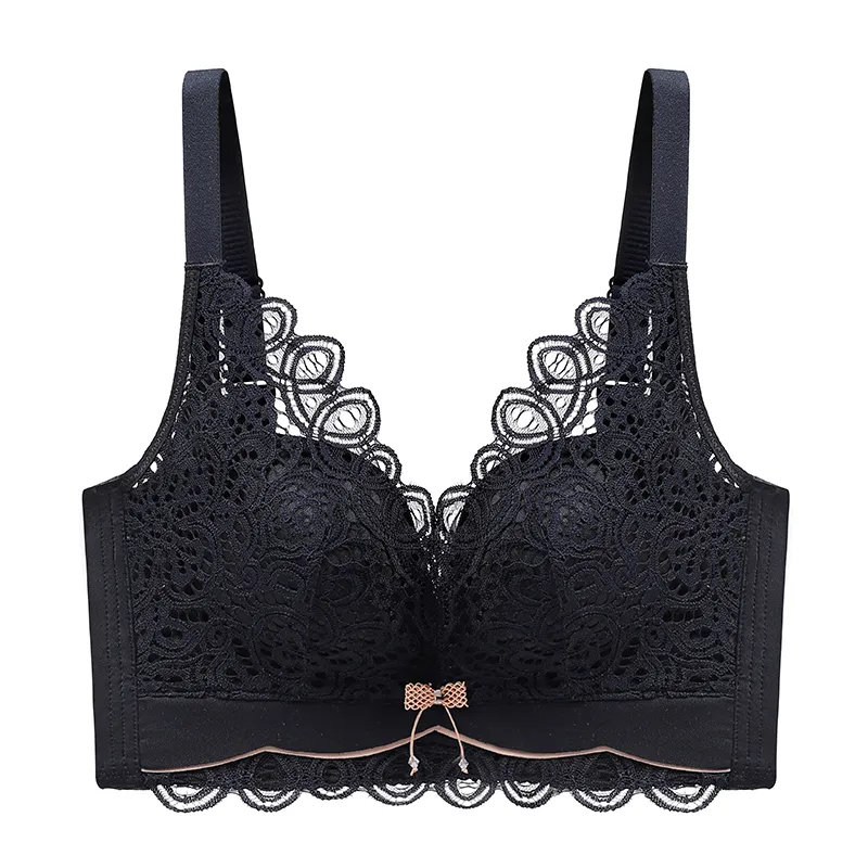 CENIN Sexy Lace Bralette Comfortable Push Up Bra Underwear With