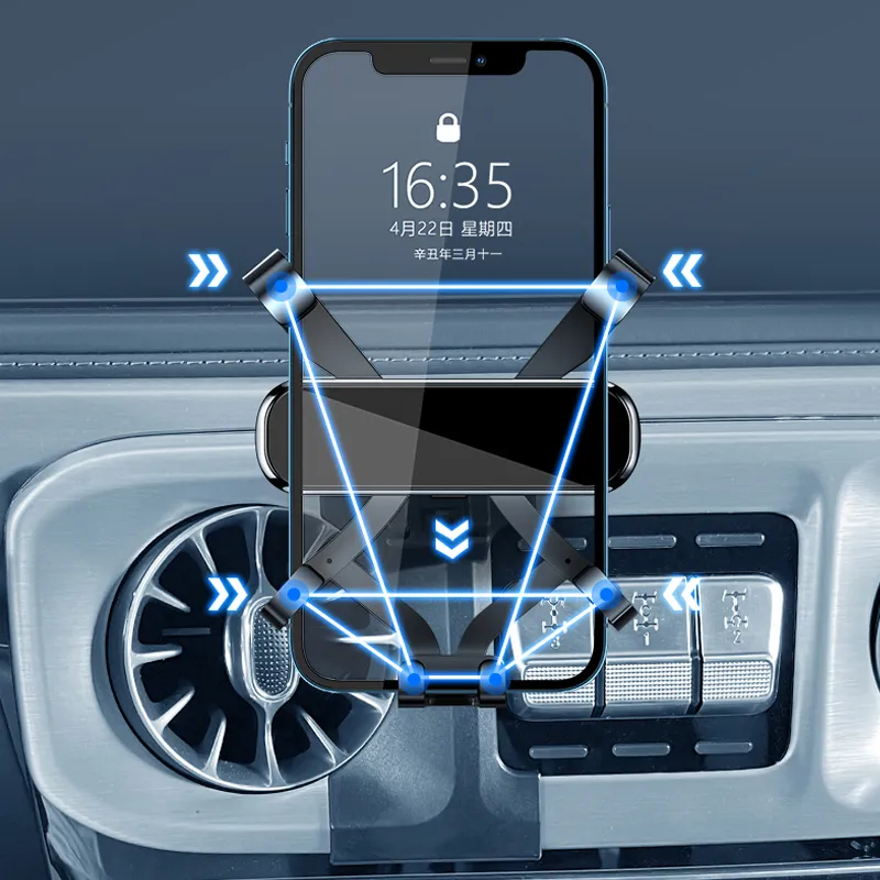 Support de téléphone de voiture magnétique pour Mercedes-Benz