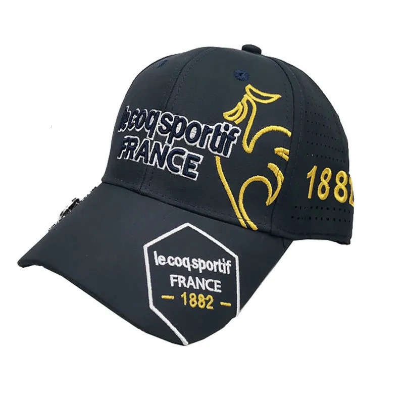Snapbacks Summer Mark Unisex Sports Hat 3D A broderi Baseball Caphip Hop Outdoor Justerbara Golf Caps 230627