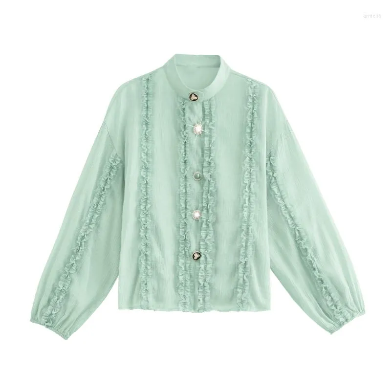 Women's Blouses Pastel Chiffon Womens Tops And Elegant Women Clothes Women's Shirt Blusas Kimono Office Blouse Tunic Ropa Mujer