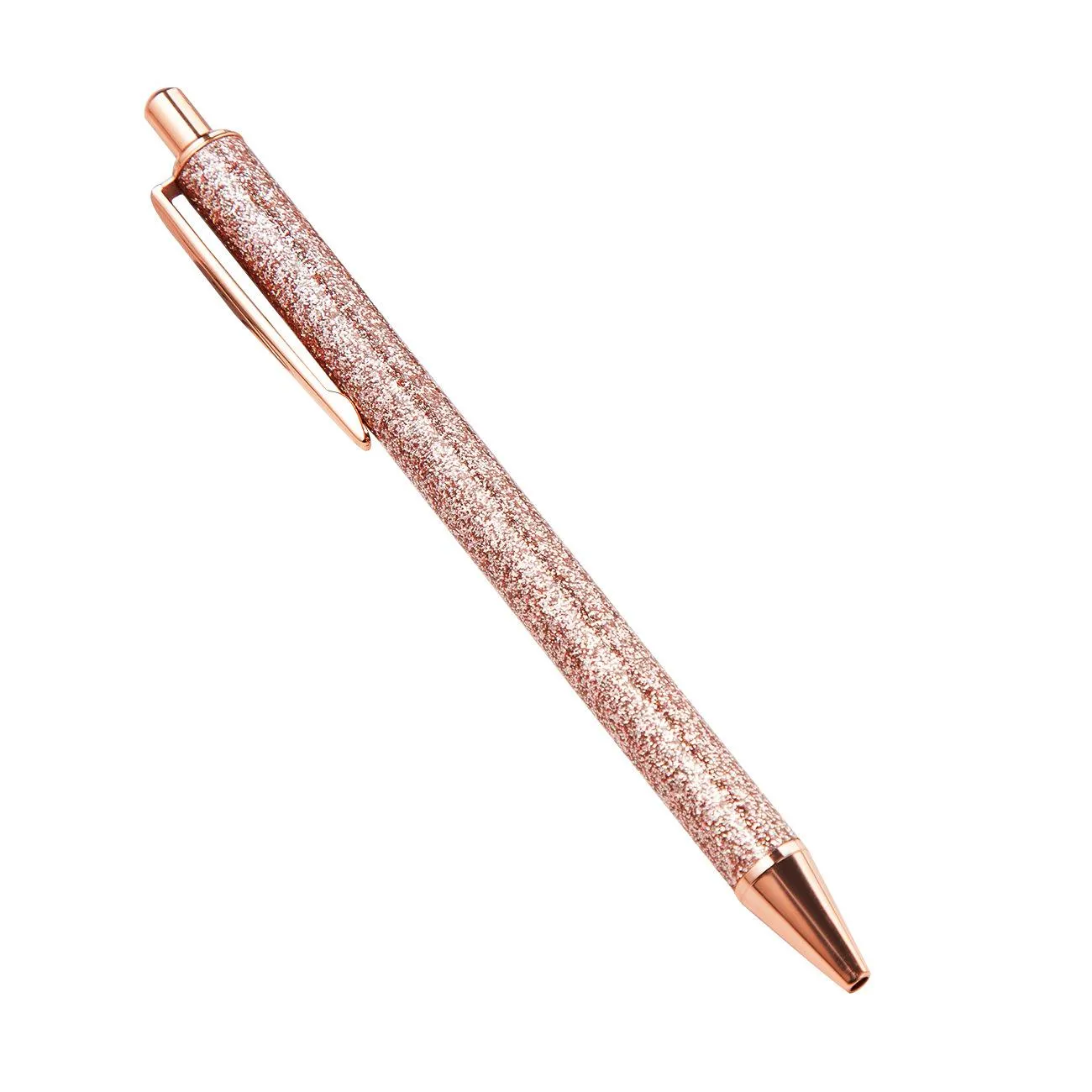 Pens 20pcs/lpt Toptan Metal Pres Beyaz Kalemi Yaratıcı Hediye Beyan Kalem Tanıtım Reklam İmzalama Kalemi