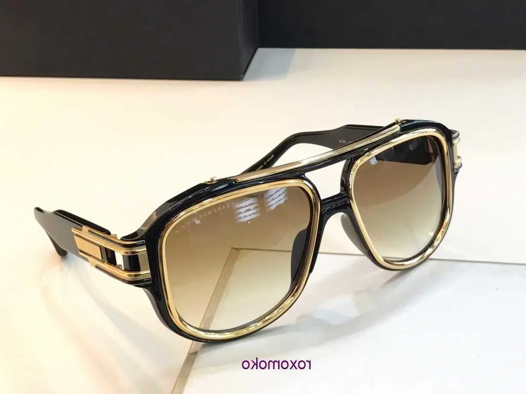 Eine DITA Grandmaster sechs TOP-Original-Designer-Sonnenbrille für Herren, berühmte modische Retro-Luxusmarkenbrille, Modedesign-Damensonnenbrille mit Box CEAE