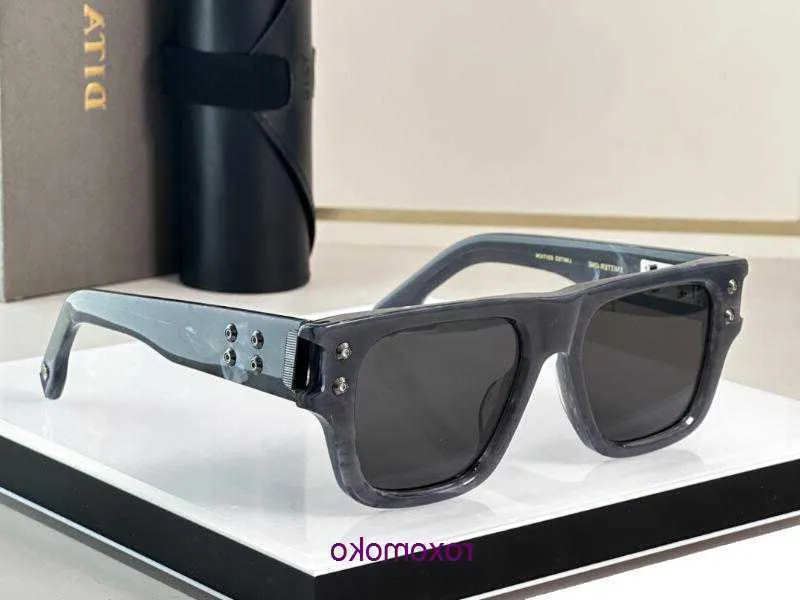 5A Eyewear Dita Emitter One DTS418 Eyeglasses Discount Designer Sunglasses For Men Women Acetate 100 UVA UVB With Glasses Bag Box Fendave 9T4R