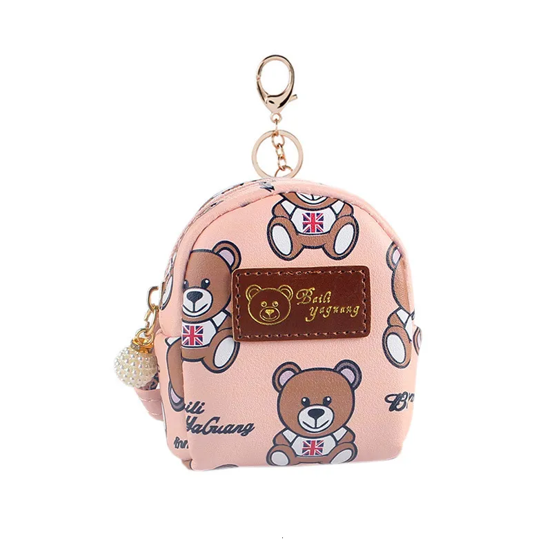 Handbags Womens Coin Purse Cute Bear Cartoon Wallet Small And Convenient Key Chain Money Bag For Student Girls 230628 From 8 64 DHgate