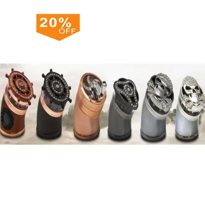 Roken Accessoires scheve hals Grinder Tabak twist Slijpmachines rook accessroy kruid 4 Lagen electri Grinder Fabrieksprijs