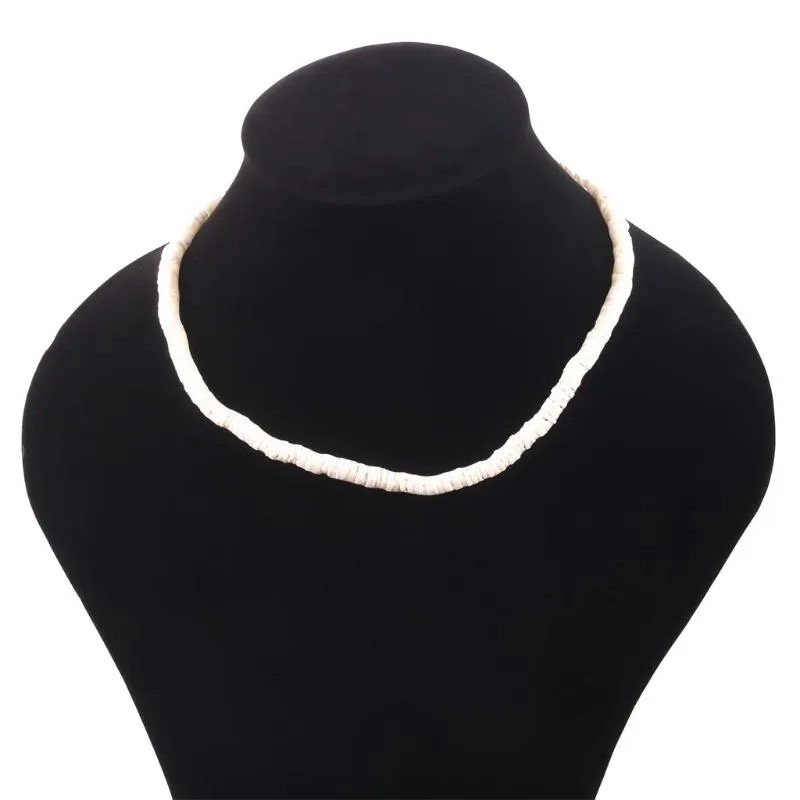 Pendentif colliers 2023 offre spéciale souple créatif bohème Vintage naturel coquille pièce règle collier dames bijoux