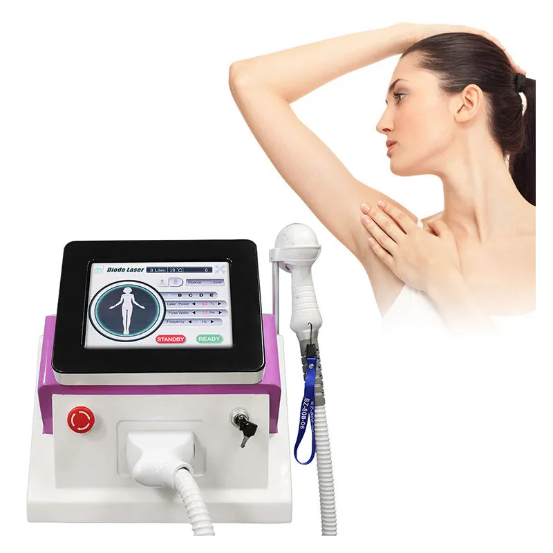 3 Comprimento de onda 808Nm Diode Laser Hair Removal Machine skin Rejuvenator Painless Effective Machine 808