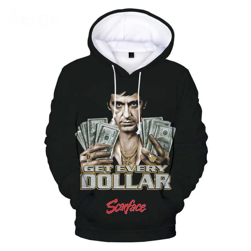SCARFACE パーカー REASON × 映画 スカーフェイス 限定 パーカー ブランド フーディ 長袖