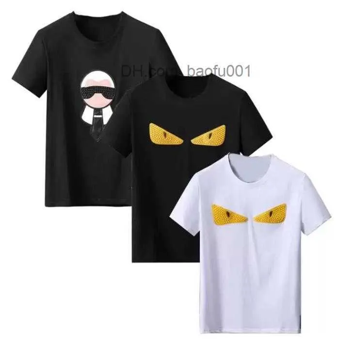 T-shirt da uomo Estate T-shirt da donna da uomo Designers For Men top eye Lettera polo Magliette da ricamo Abbigliamento magliette Maglietta a maniche corte T-shirt di grandi dimensioni T-shirt Z23628