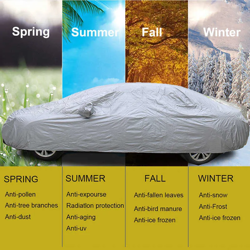 Kayme Full Car Soft Cover Dustproof, UV & Snow Resistant Polyester Soft  Cover For Indoor/Outdoor Use Universal Fit For SUVs, Toyota, BMW  VwHKD230628 From Fadacai09, $31.72