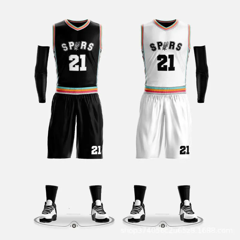 Новая баскетбольная одежда в американском стиле, баскетбольная форма, костюм для мальчиков и девочек, командная форма, детская тренировочная одежда